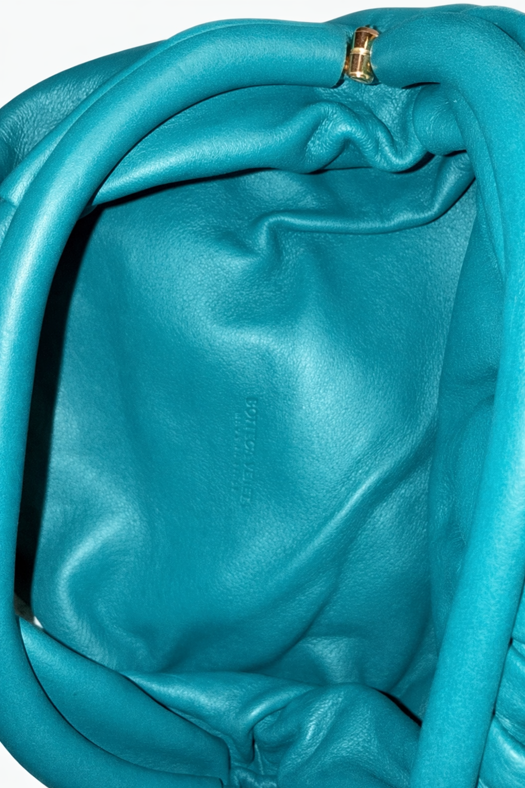 BOTTEGA VENETA GREEN BELT CHAIN POUCH