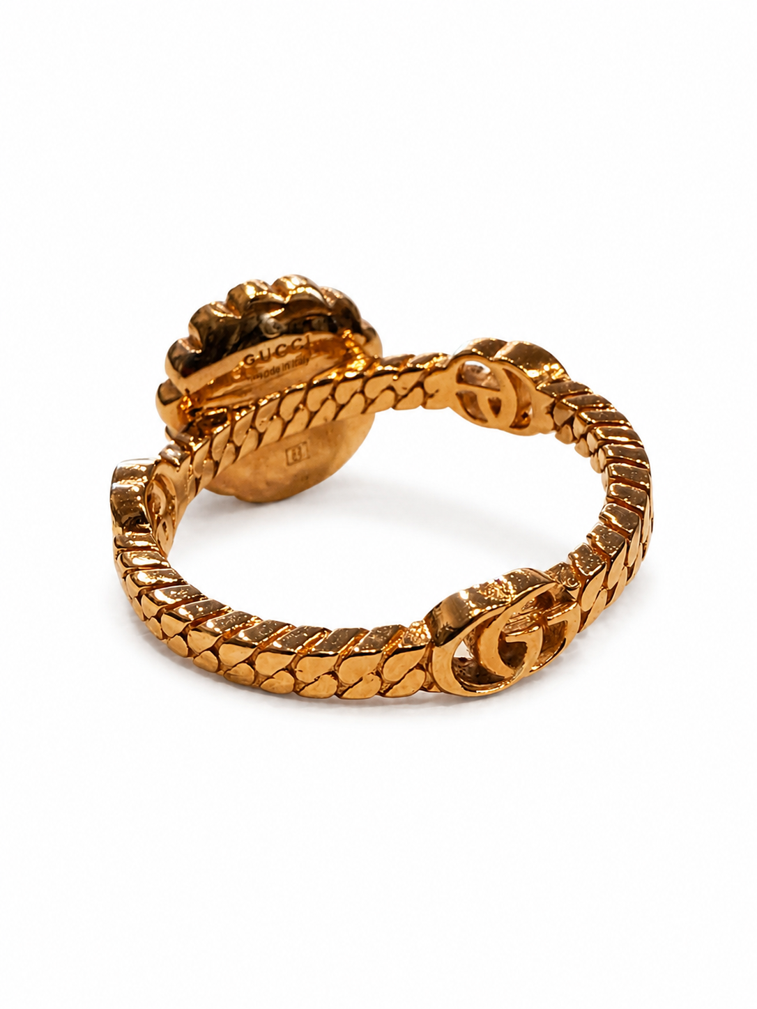 Gucci Double G Flower Ring - SIZE 5/6