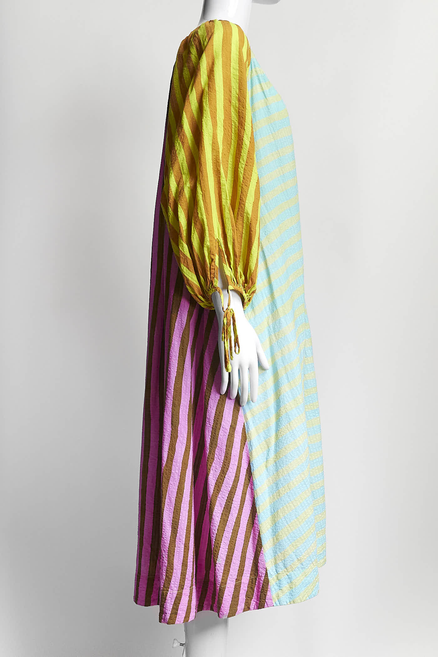 ALEMAIS Bobbie Colourblock Cover-Up In Stripe Print 0