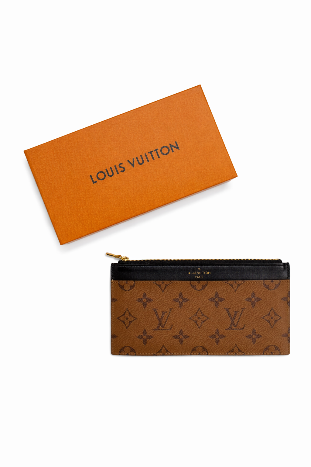 LOUIS VUITTON MONOGRAM CANVAS SLIM PURSE