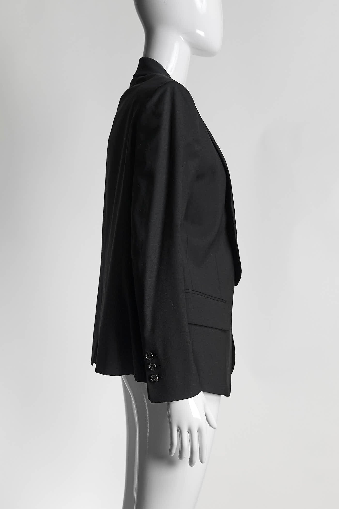 Balmain Black Blazer 44