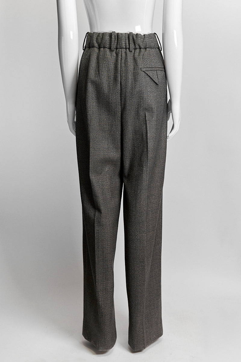 Bottega Veneta Grey Wool Trouser IT38