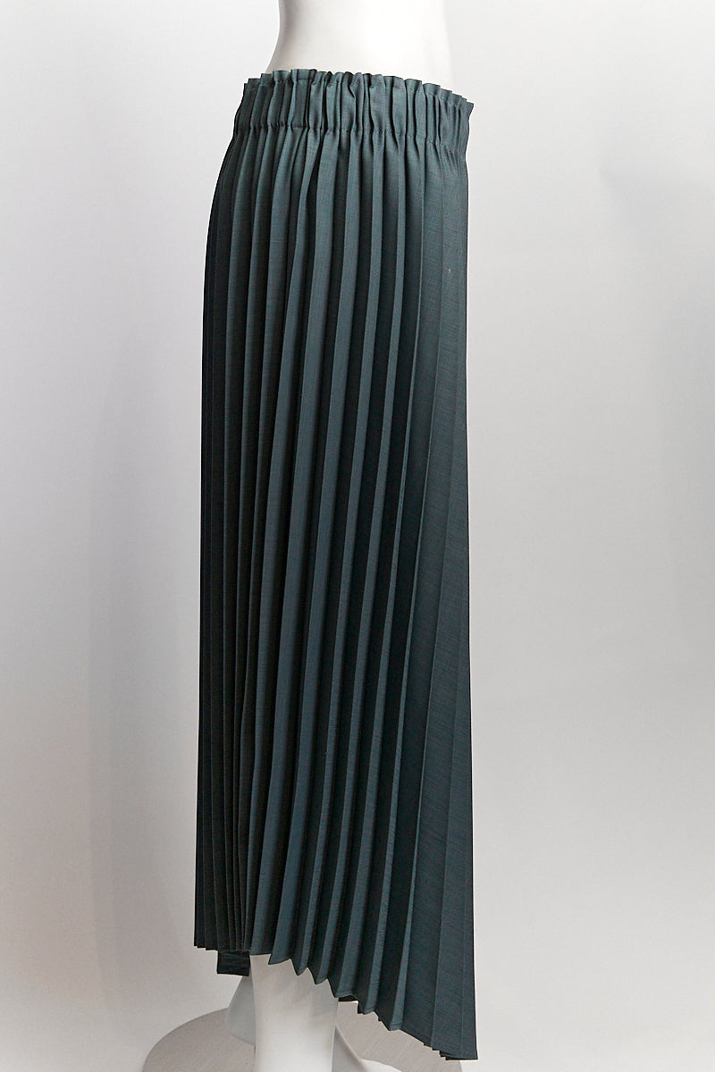 Brunello Cucinelli Asymmetric Pleated Skirt US8