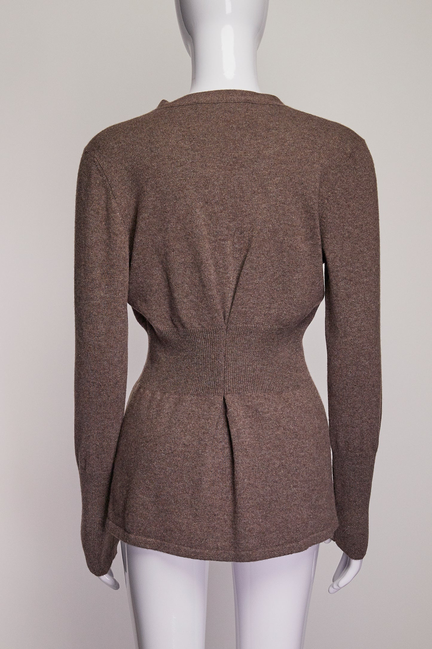 Brunello Cucinelli Brown Cardigan Top L