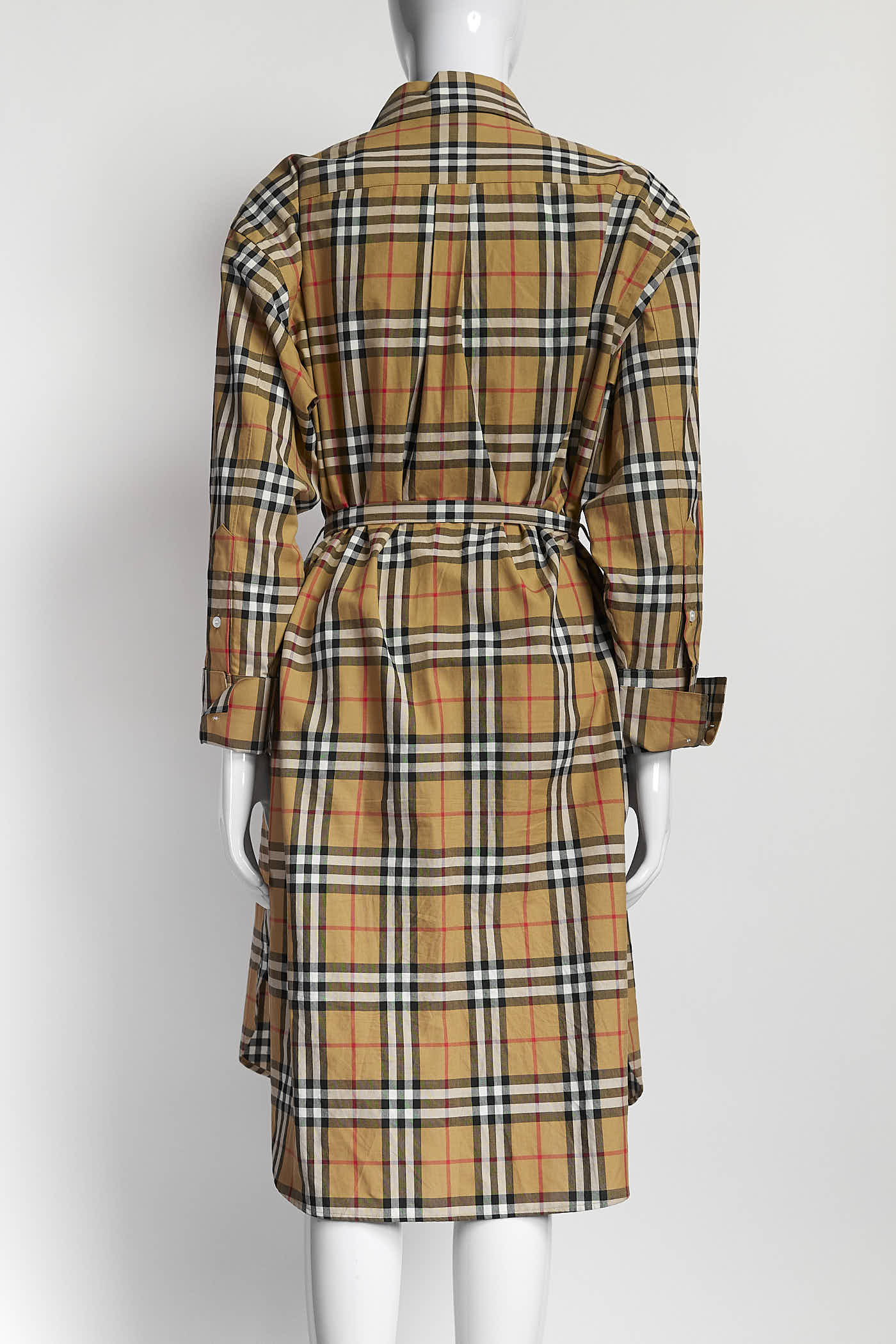 Burberry Check Shirt Dress 8