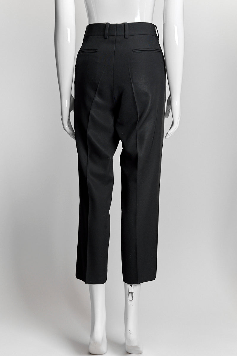 Celine Black Trouser 38