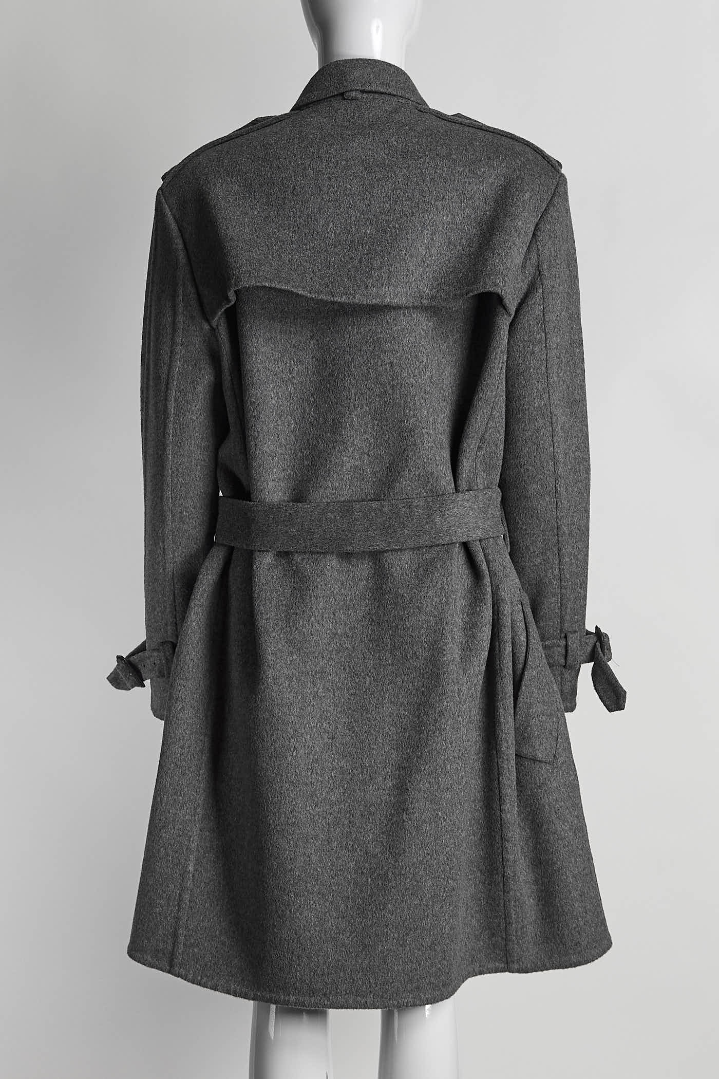Celine Grey Trench Coat 40