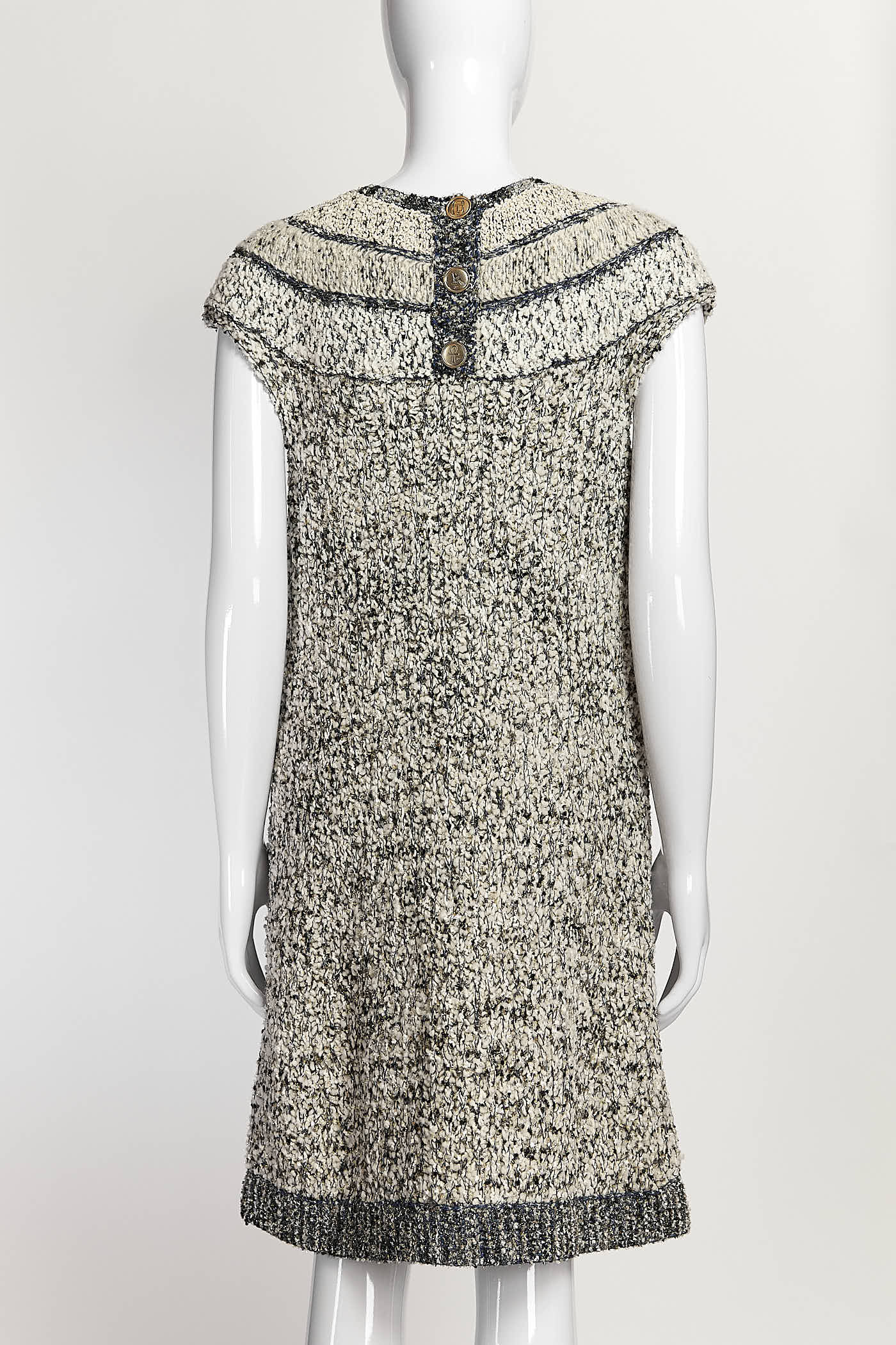 Chanel Egyptian Collection Knitted Dress 38