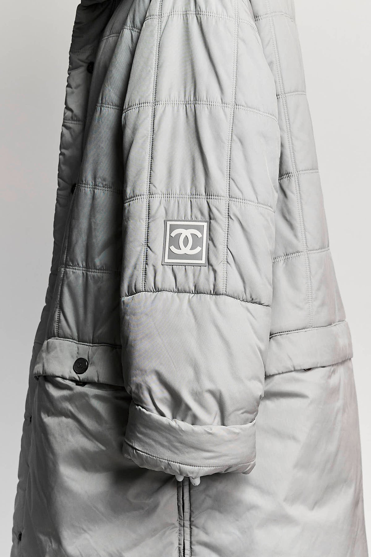 Chanel Sports Quilted Long Puffer Coat