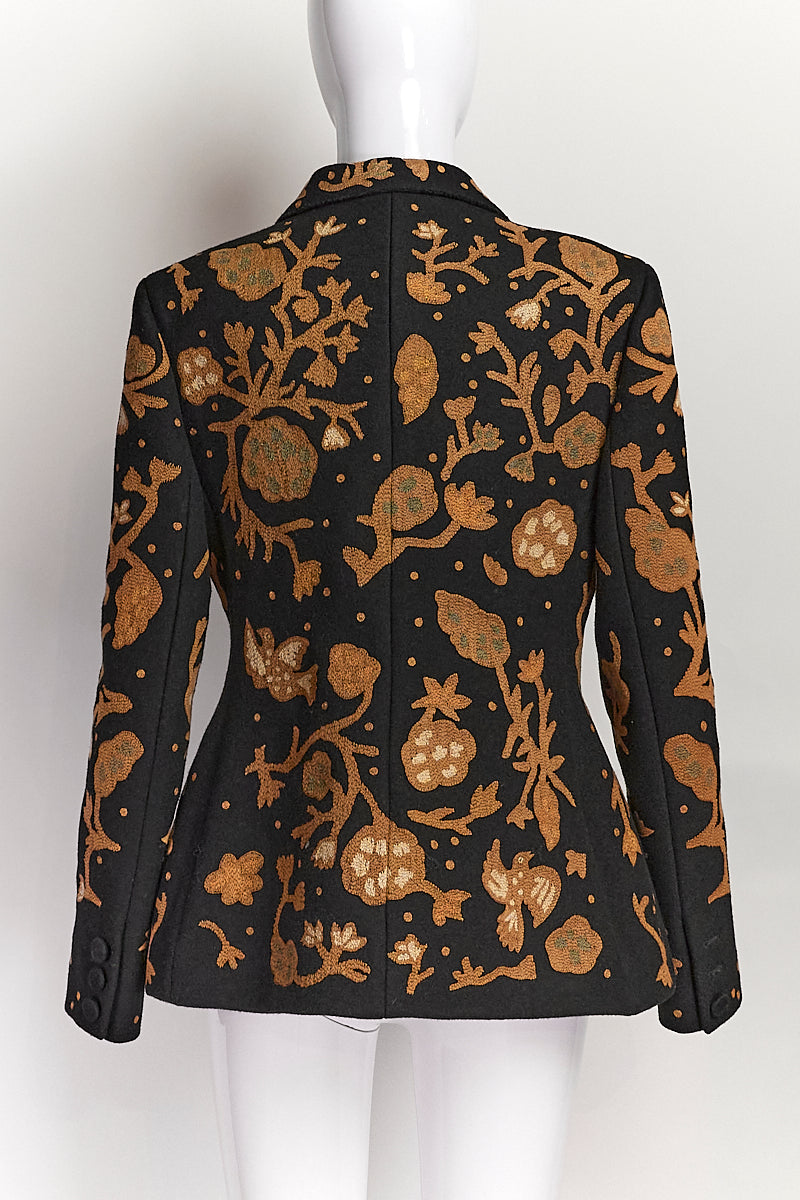 Christian Dior Embroidered Bar Jacket 2017 US8