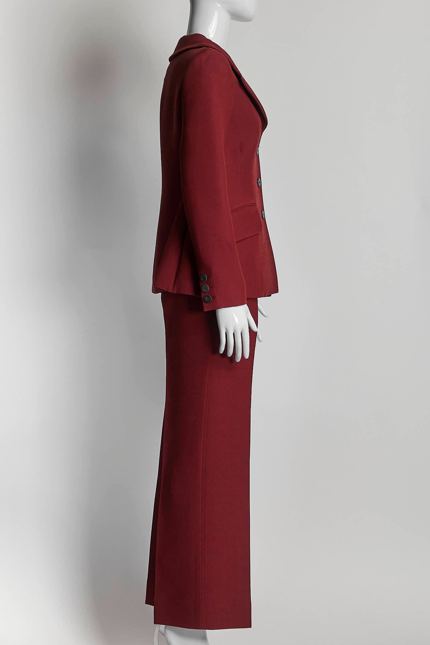 Christian Dior Red Suit FR38