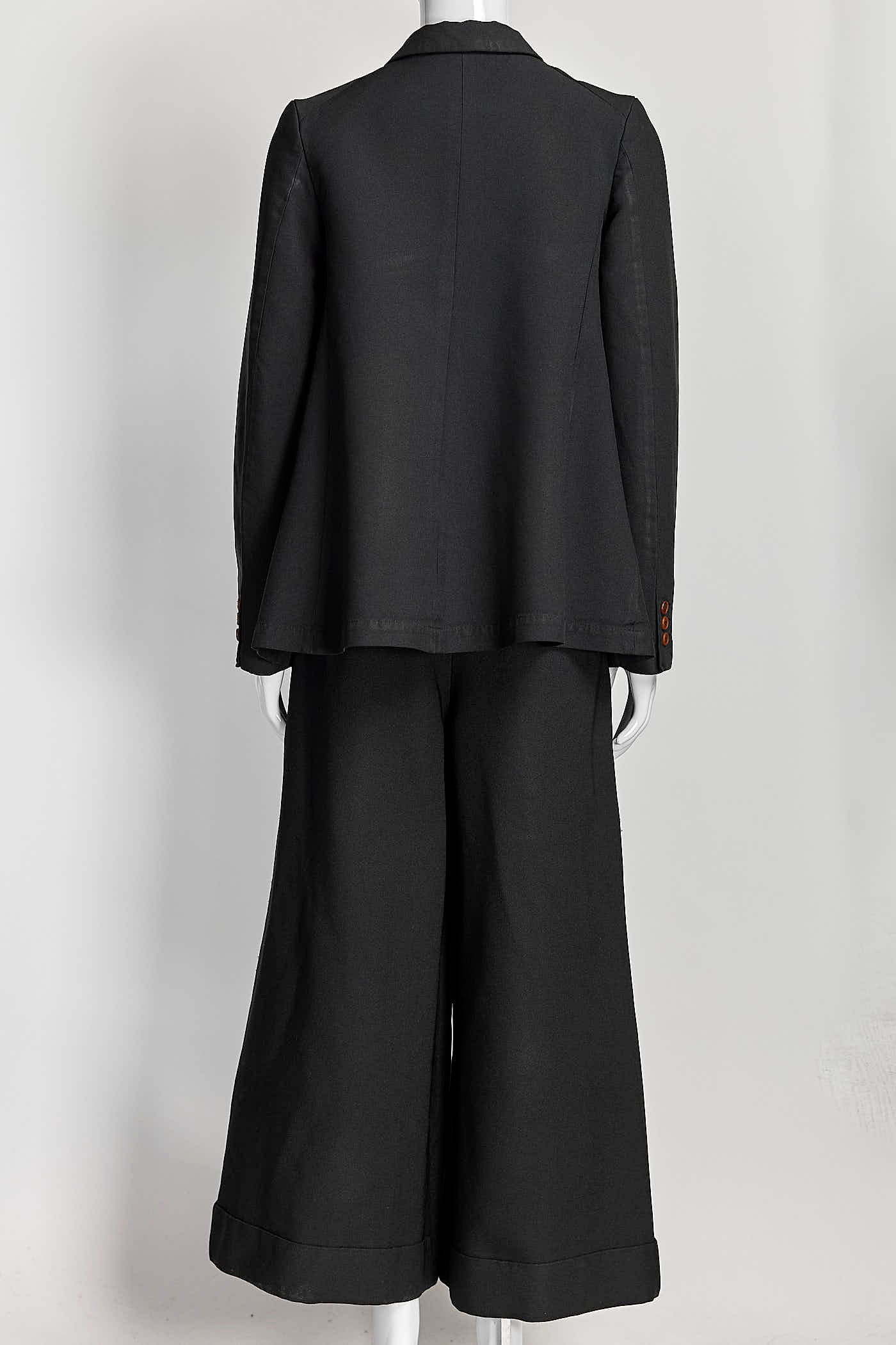 Comme Des Garçons Black Blazer/Pant Suit S