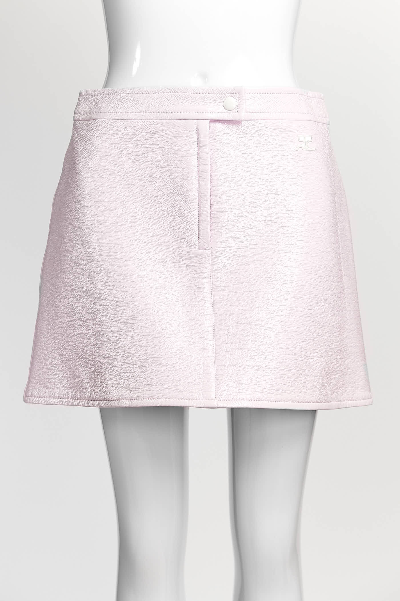 Courrèges A-line mini Pink skirt 38