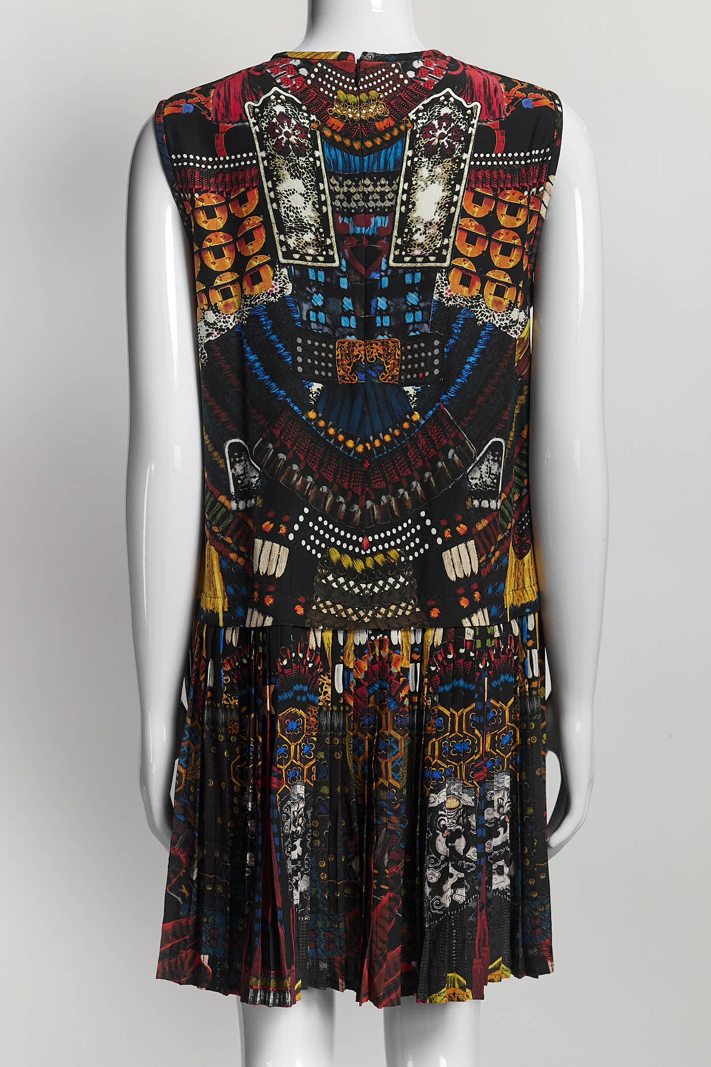 Dsquared2 Samurai Printed Sleeveless Dress 42