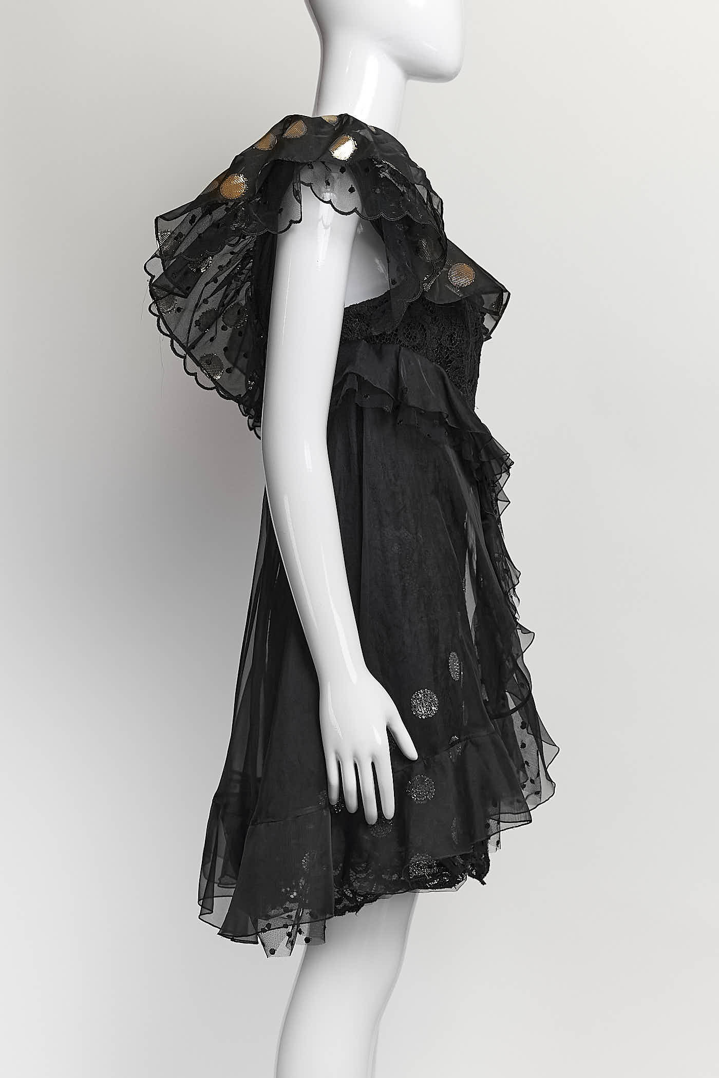 Dundas Polka Dot Mini Dress IT 42