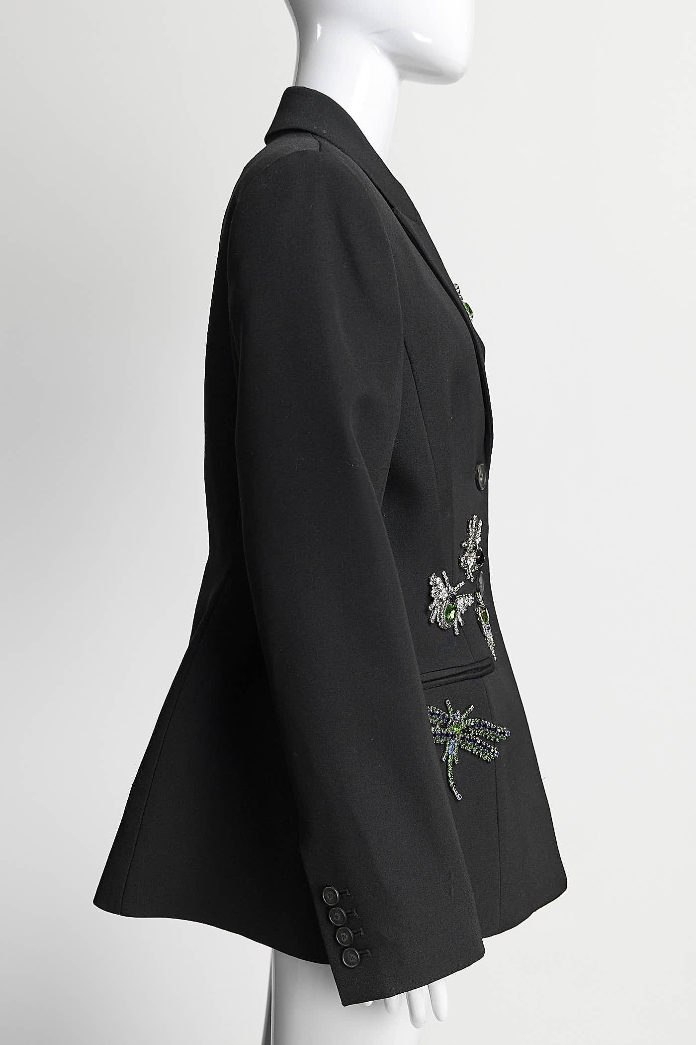 ERDEM Embellished Single-Breasted Blazer 8