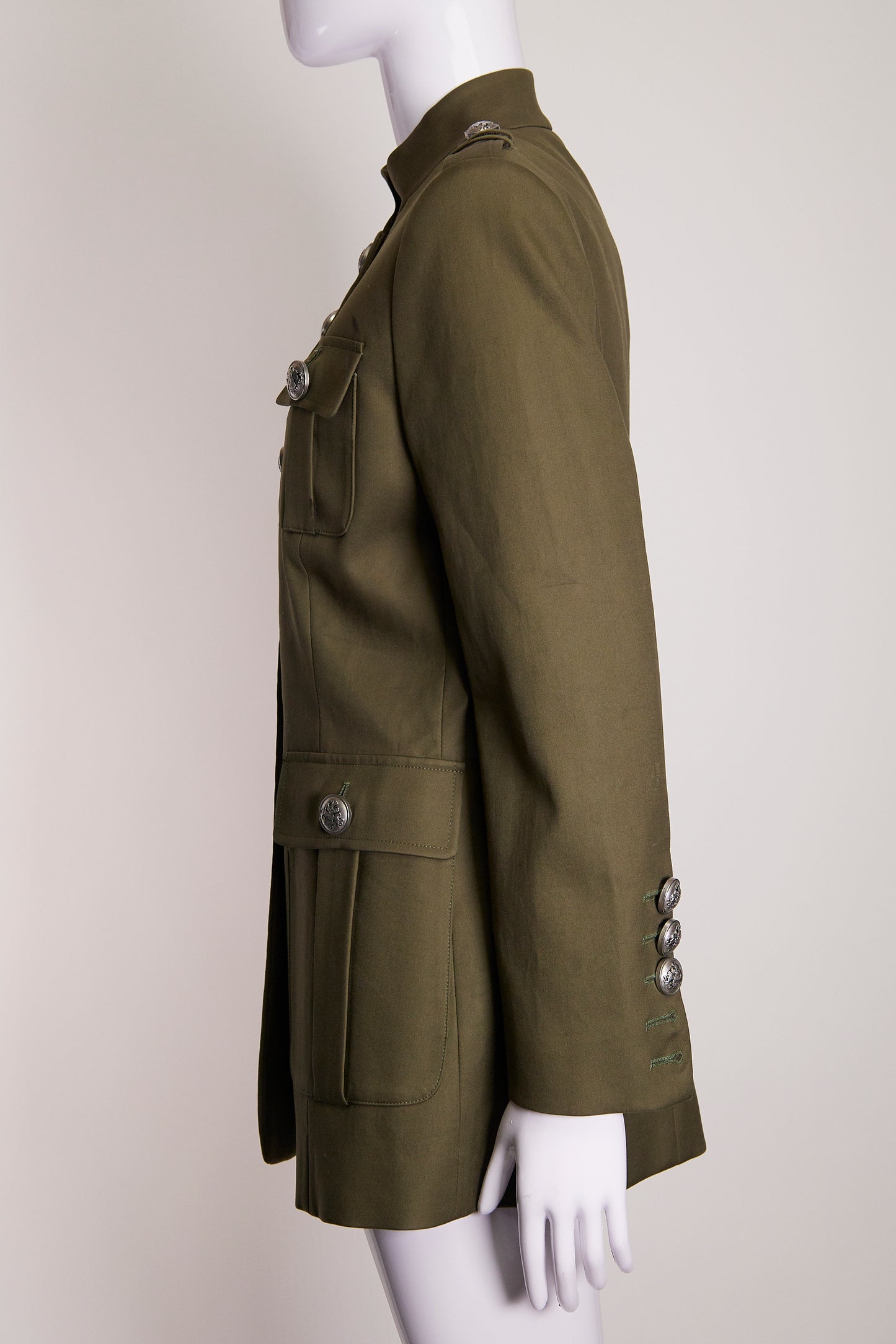 Michael Kors Military Cotton Jacket US6