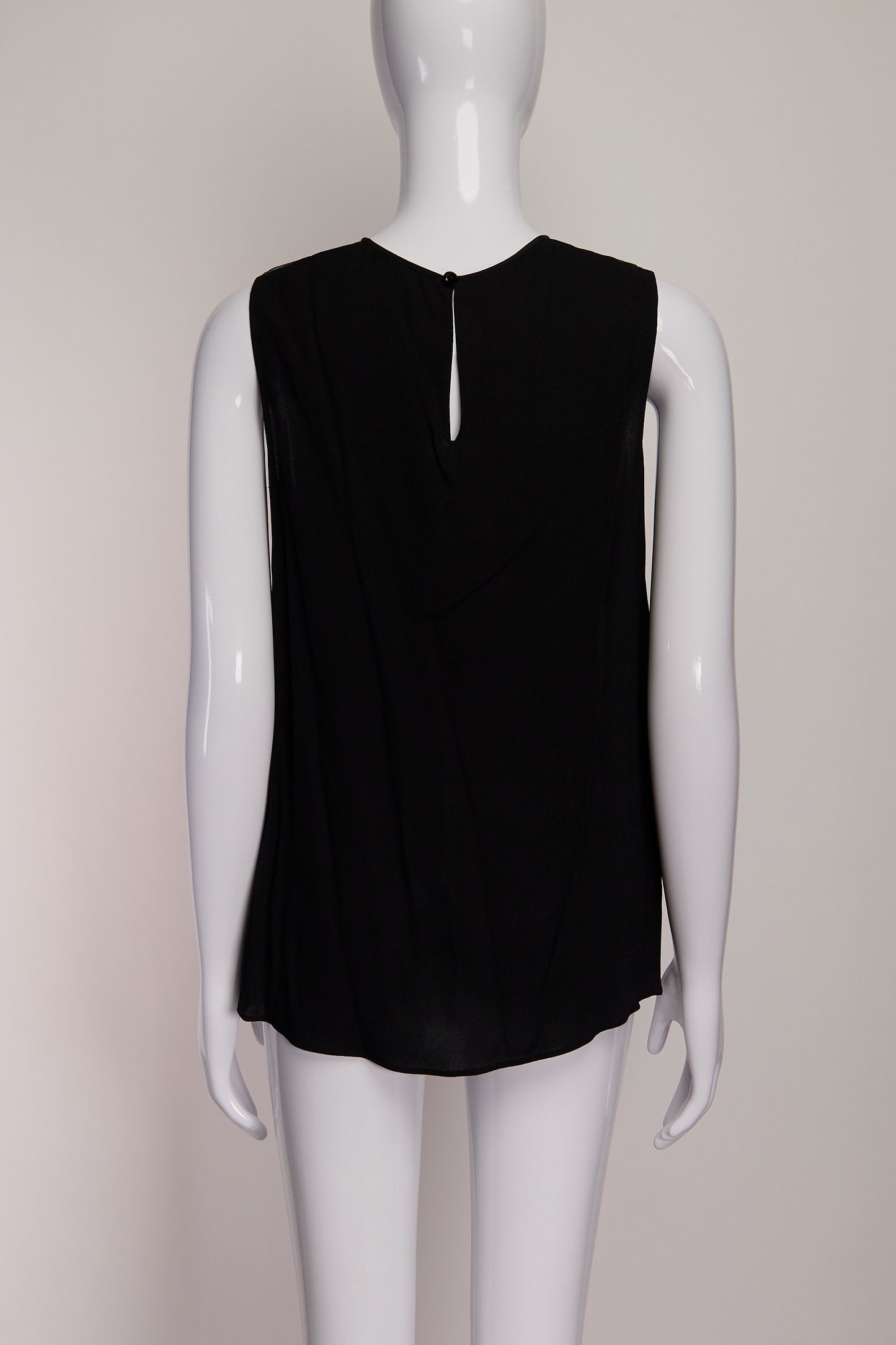 Miu Miu Tank with Sheer Top & Jewel Detail IT40 FR36