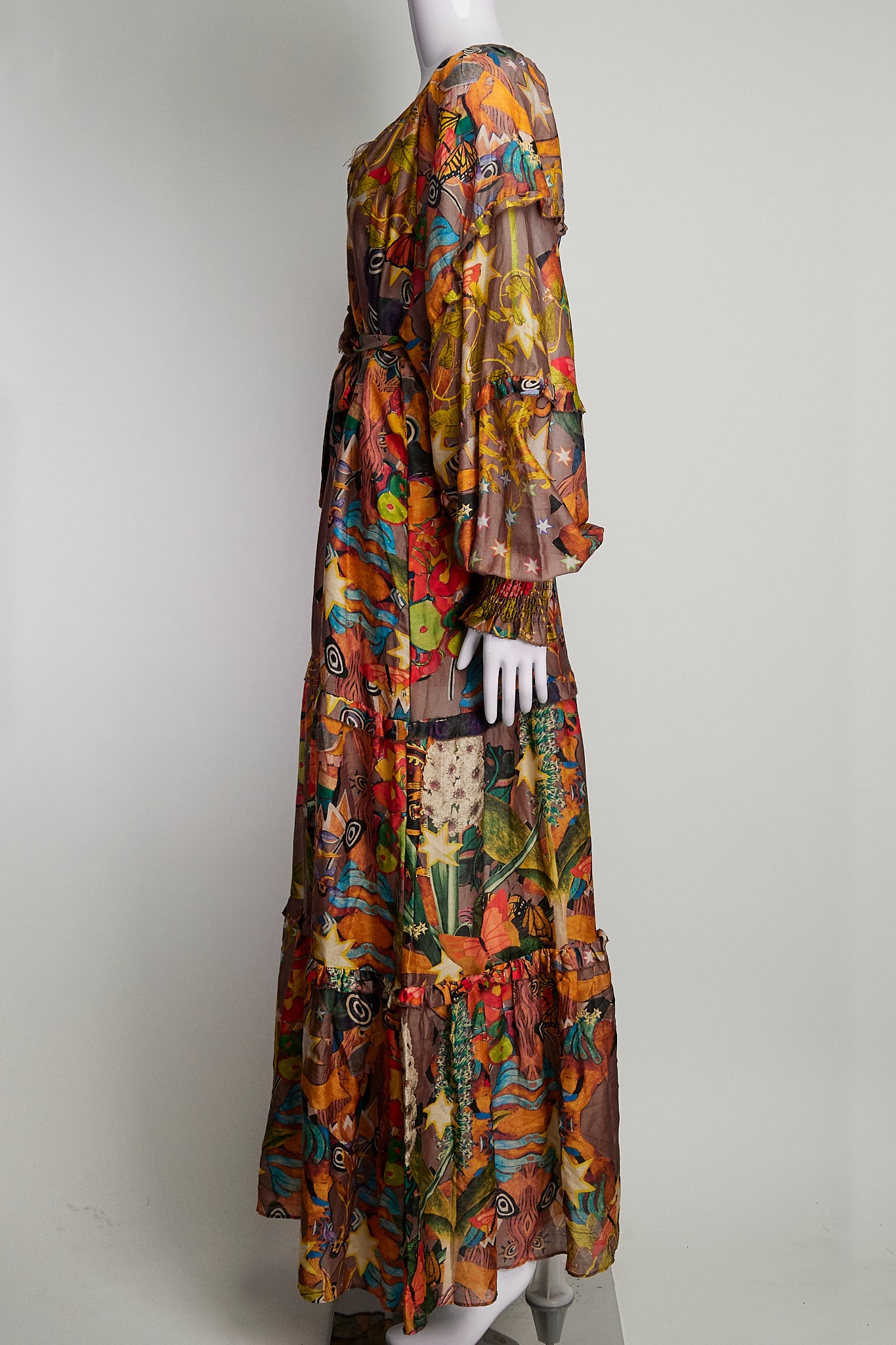 Chufy Memories From Peru Patterned Dress S/M