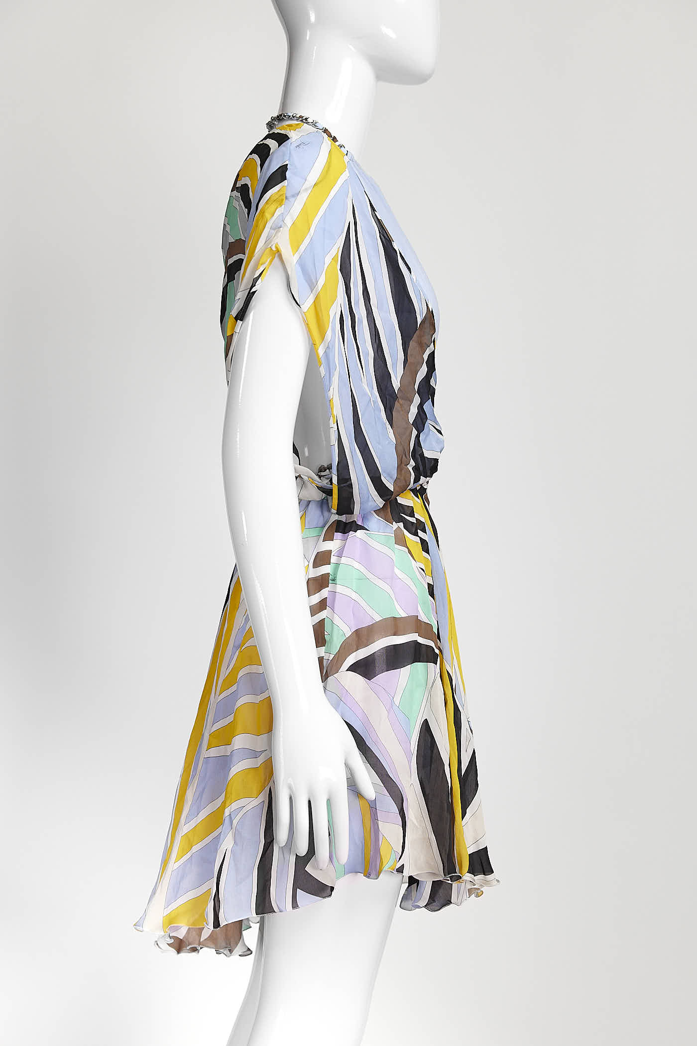 Emilio Pucci Blue Print Beach Cover-up 42