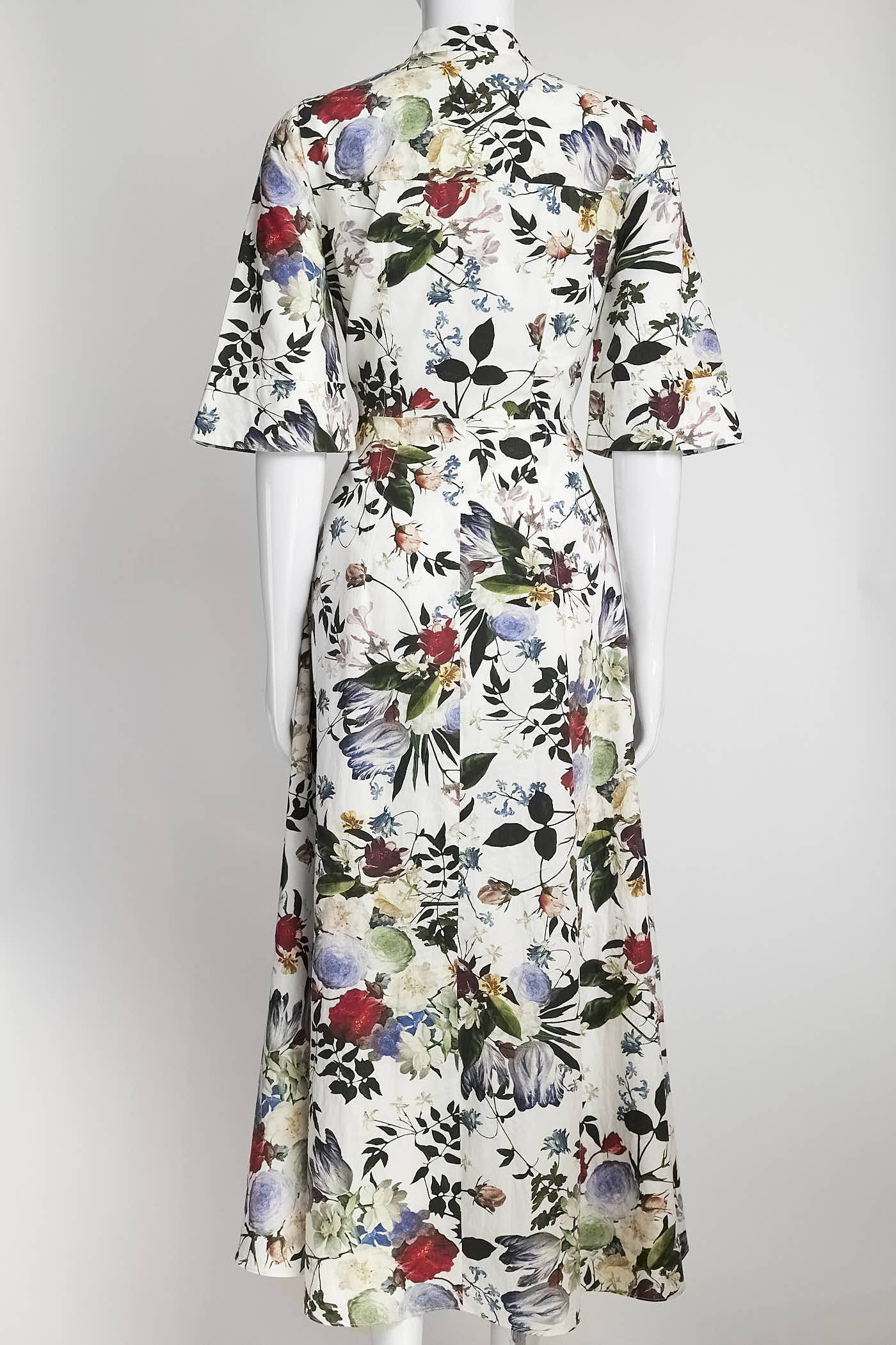 Erdem White Floral Printed Dress 8