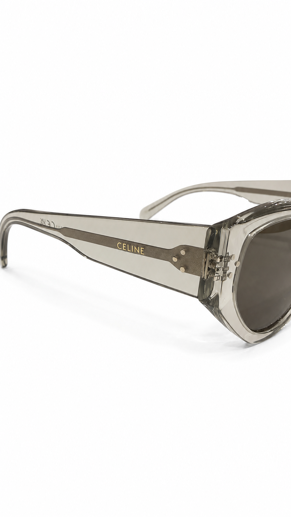 CELINE Acetate Polarized Square Sunglasses