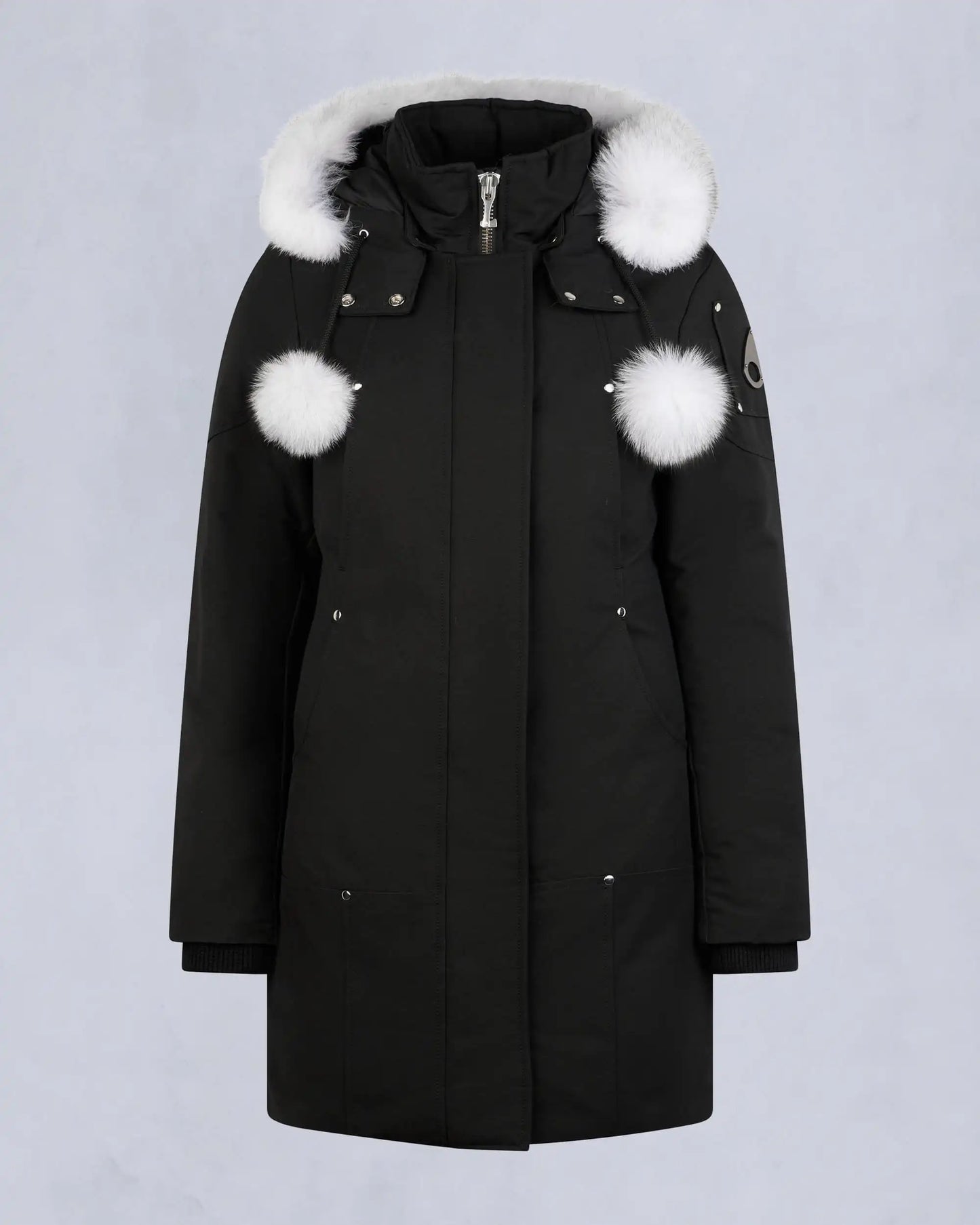 Moose Knuckles Parka with Fur Trim M