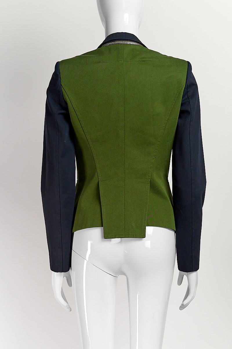 Givenchy Green/Navy Blazer 36