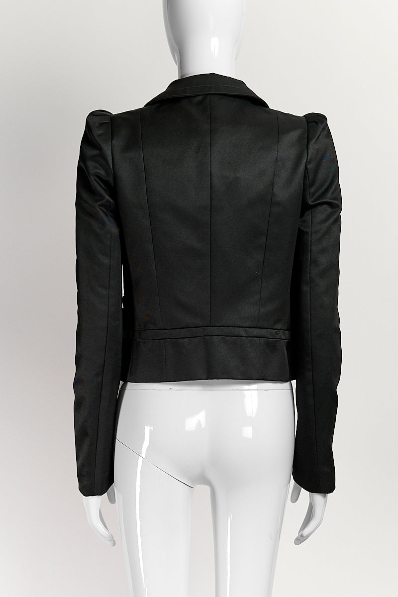 Gucci Black Double-Breasted Jacket 38