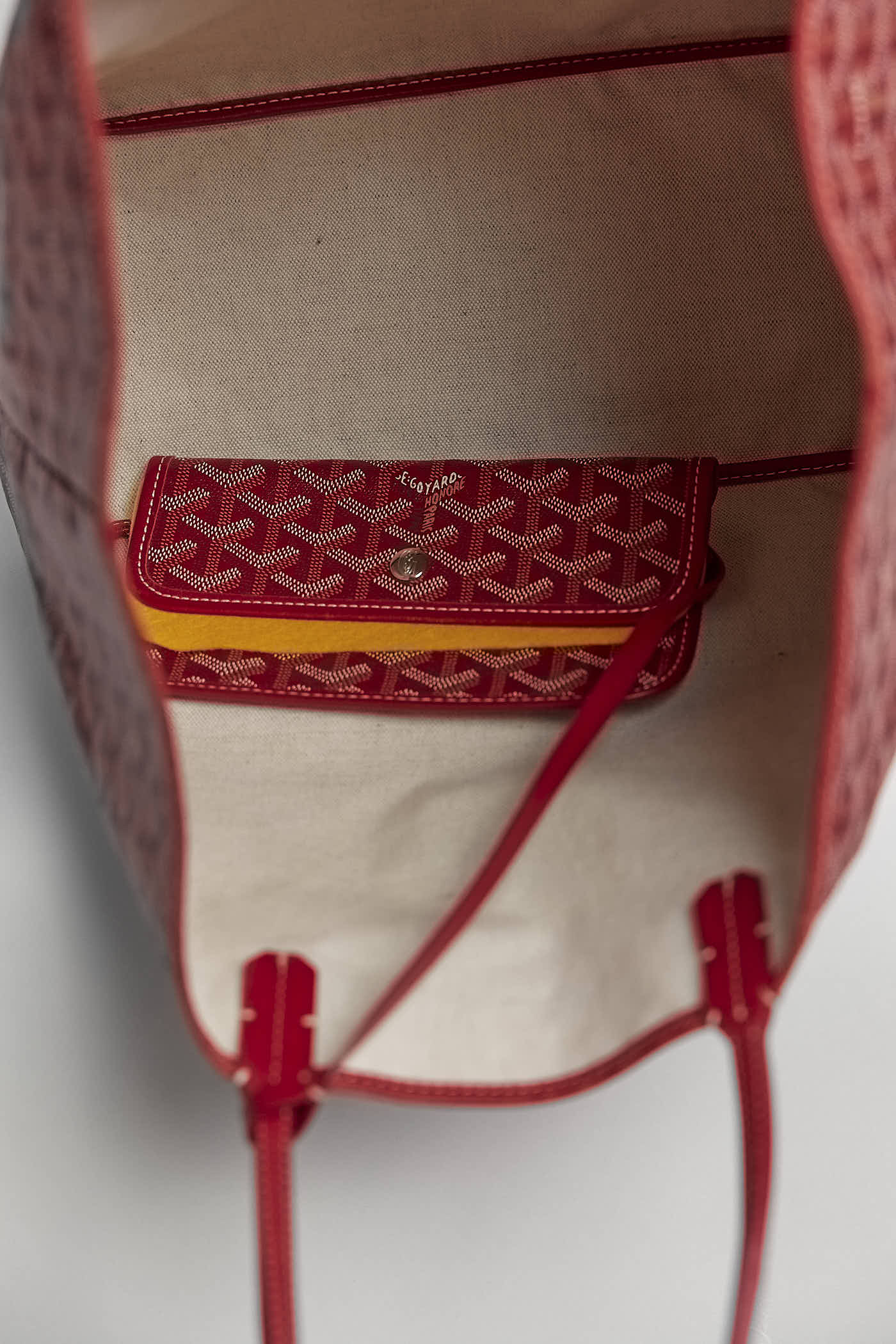 Goyard 2012 Goyardine Saint Louis PM tote bag