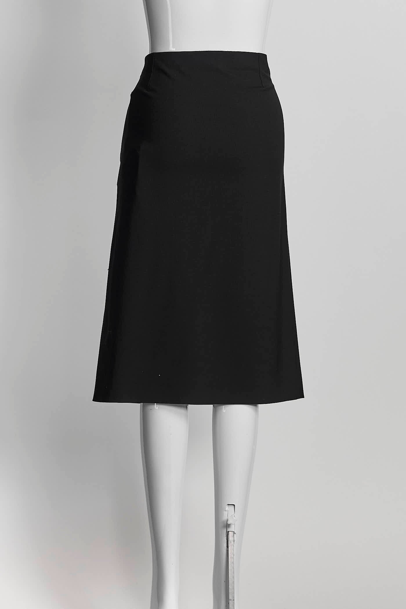 Gucci Black Skirt 44