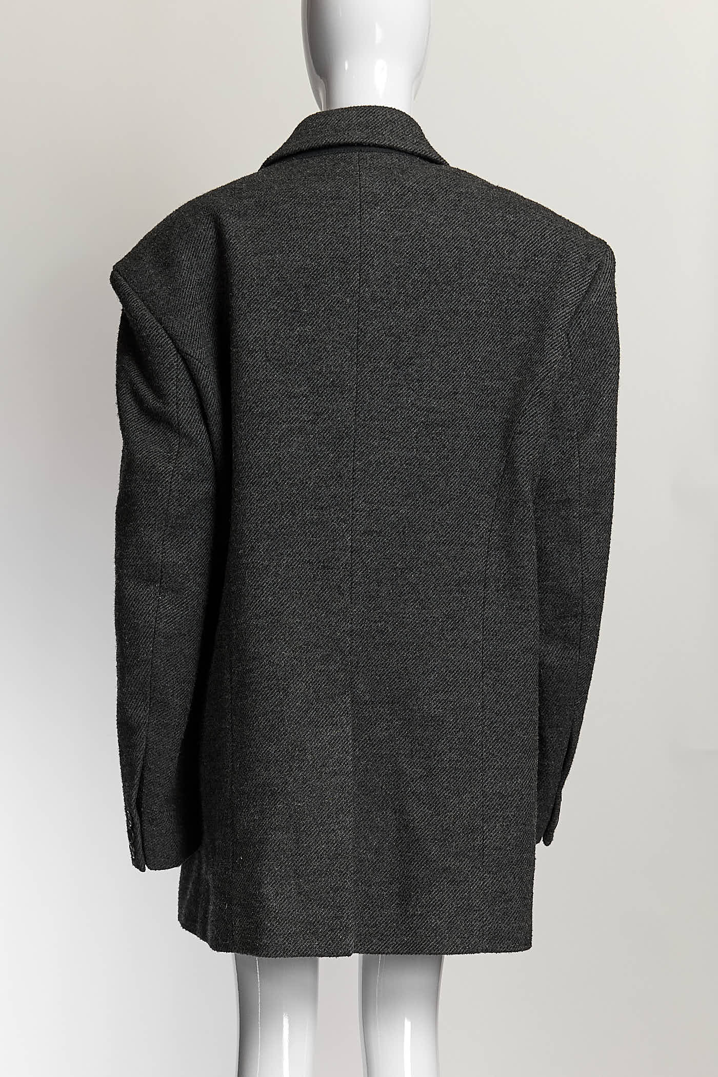 Isabel Marant Drak Grey Coat 46