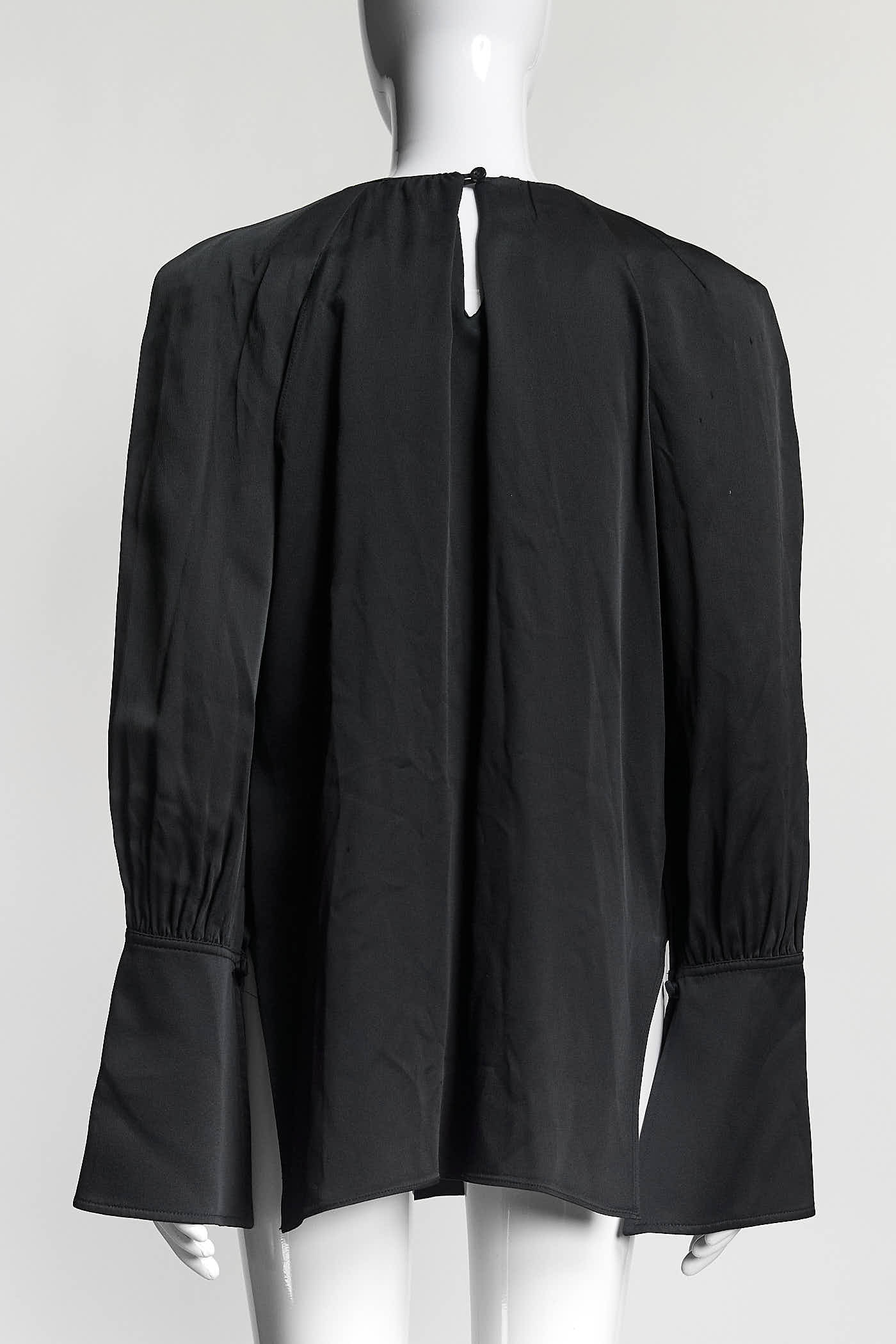 Khaite Black Blouse M