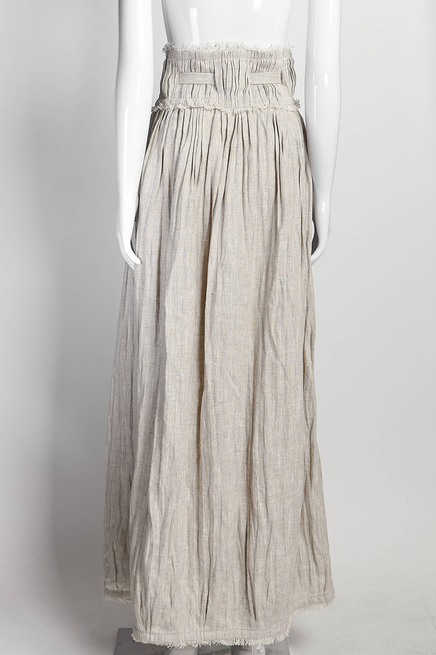 Loewe Linen Maxi Skirt M