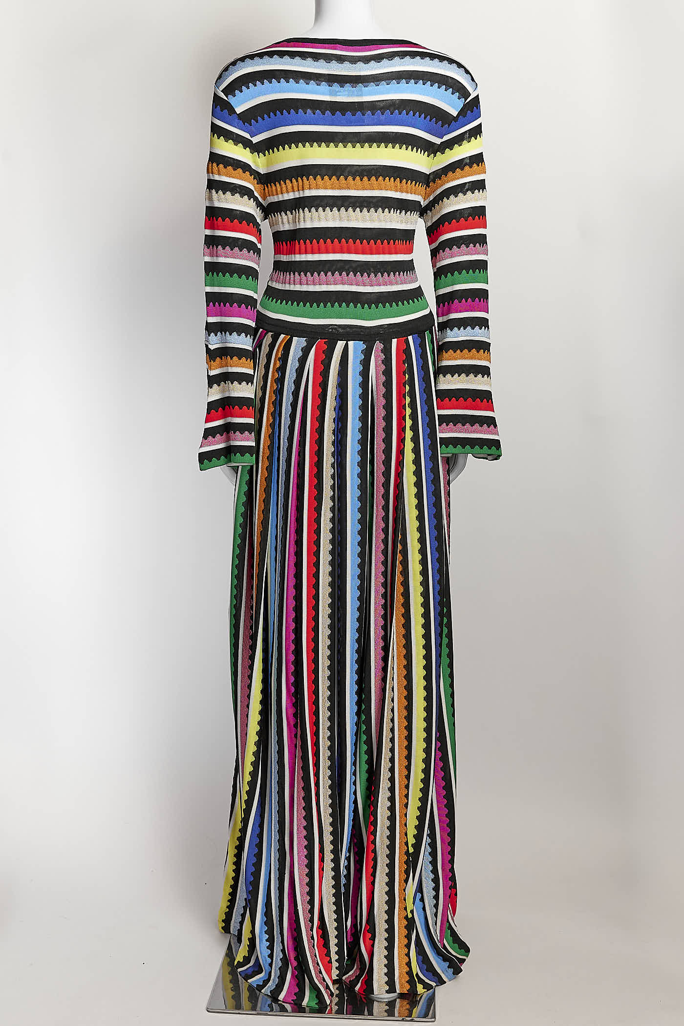 Mary Katrantzou Multicolor Knit Dress L