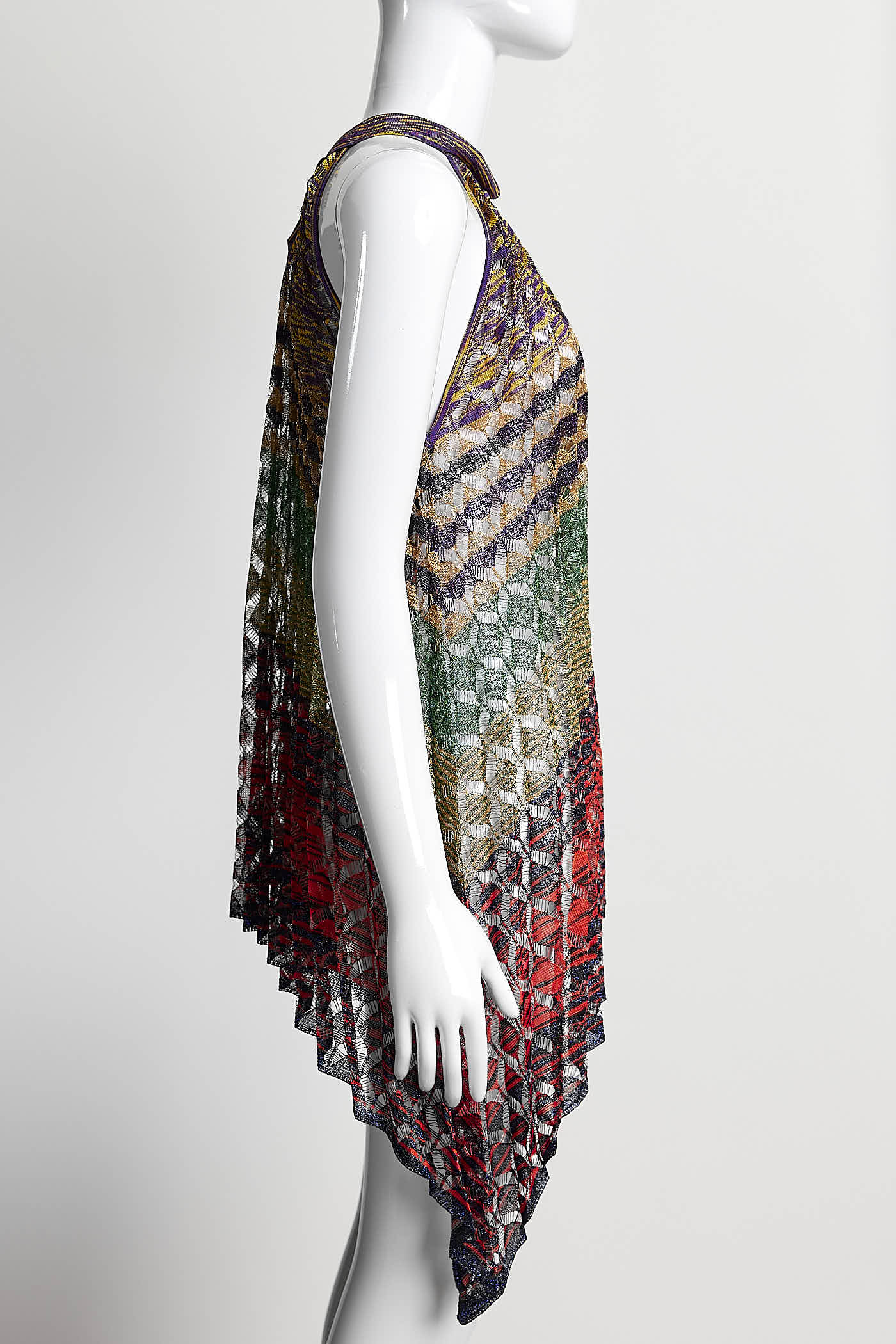 Missoni Metallic Multicolor Striped Sleeveless Top 40