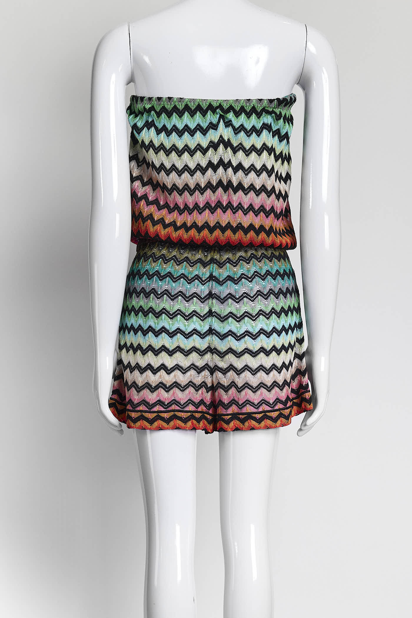 Missoni Multicolor Off Shoulder Romper 38