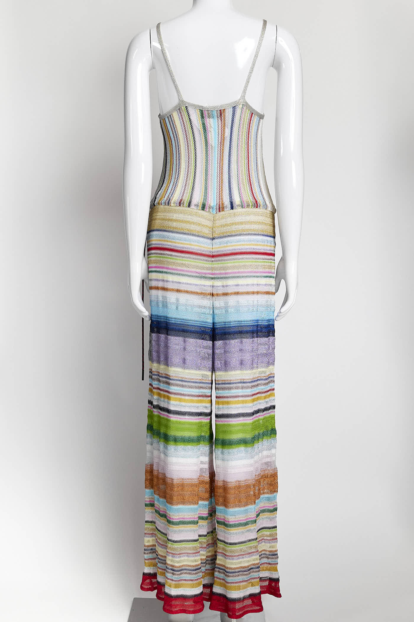 Missoni Multicolor Striped Jumpsuit 40