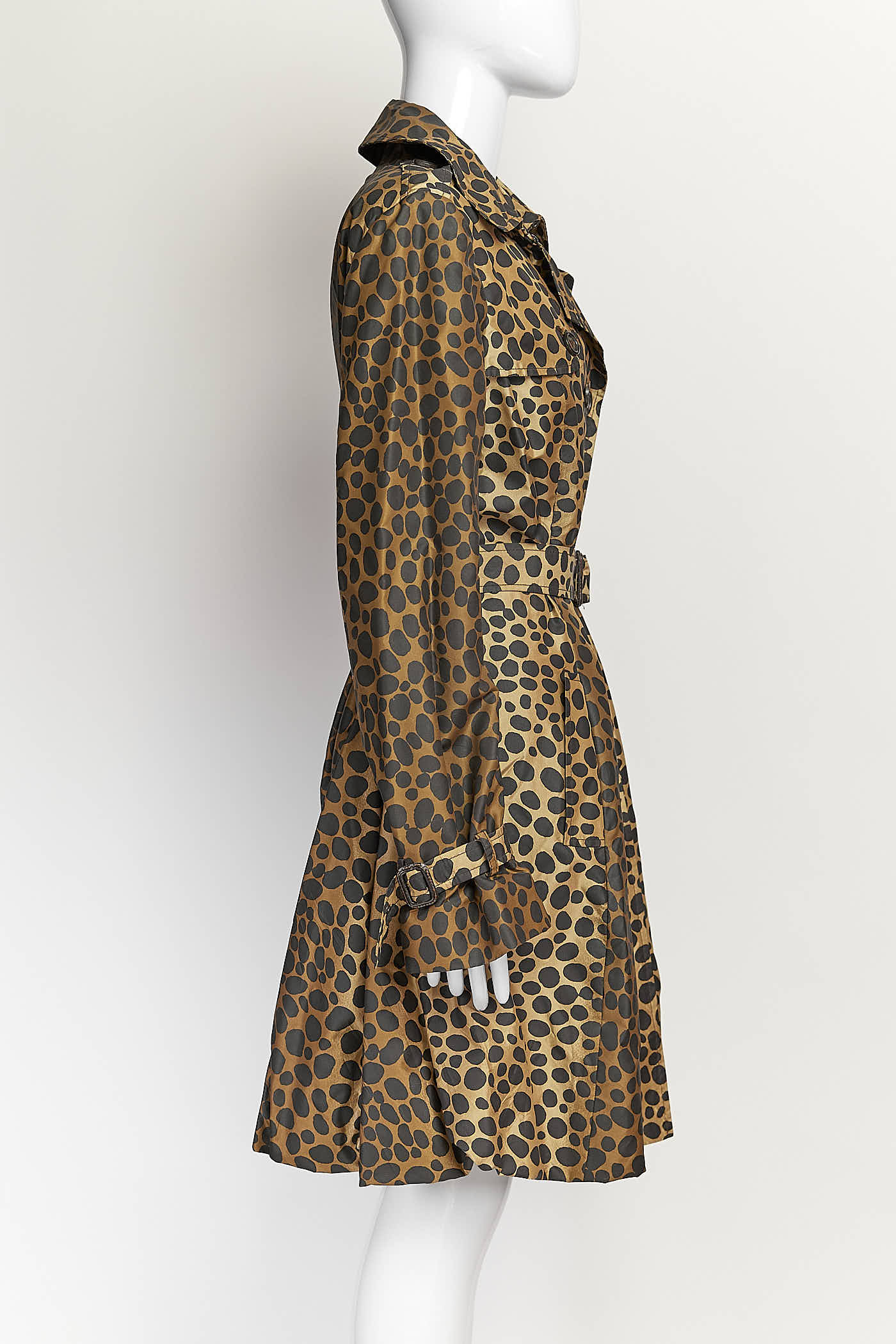 Moschino Animal Printed Coat US10