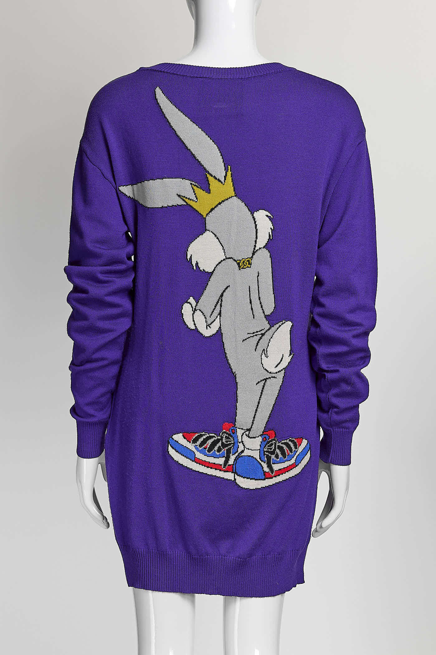 Moschino Purple Bugs Bunny Sweater XS