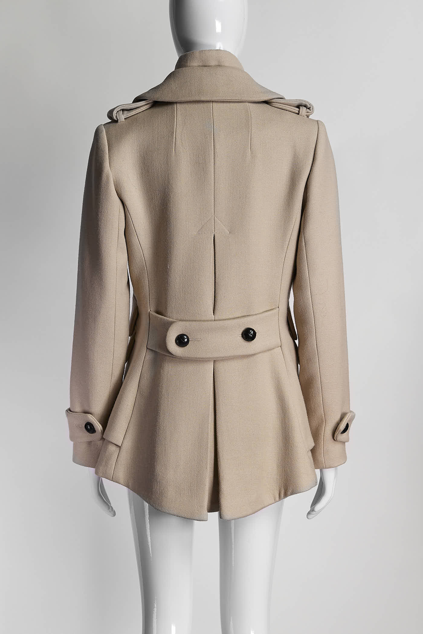 Smythe Beige Wool Jacket 8