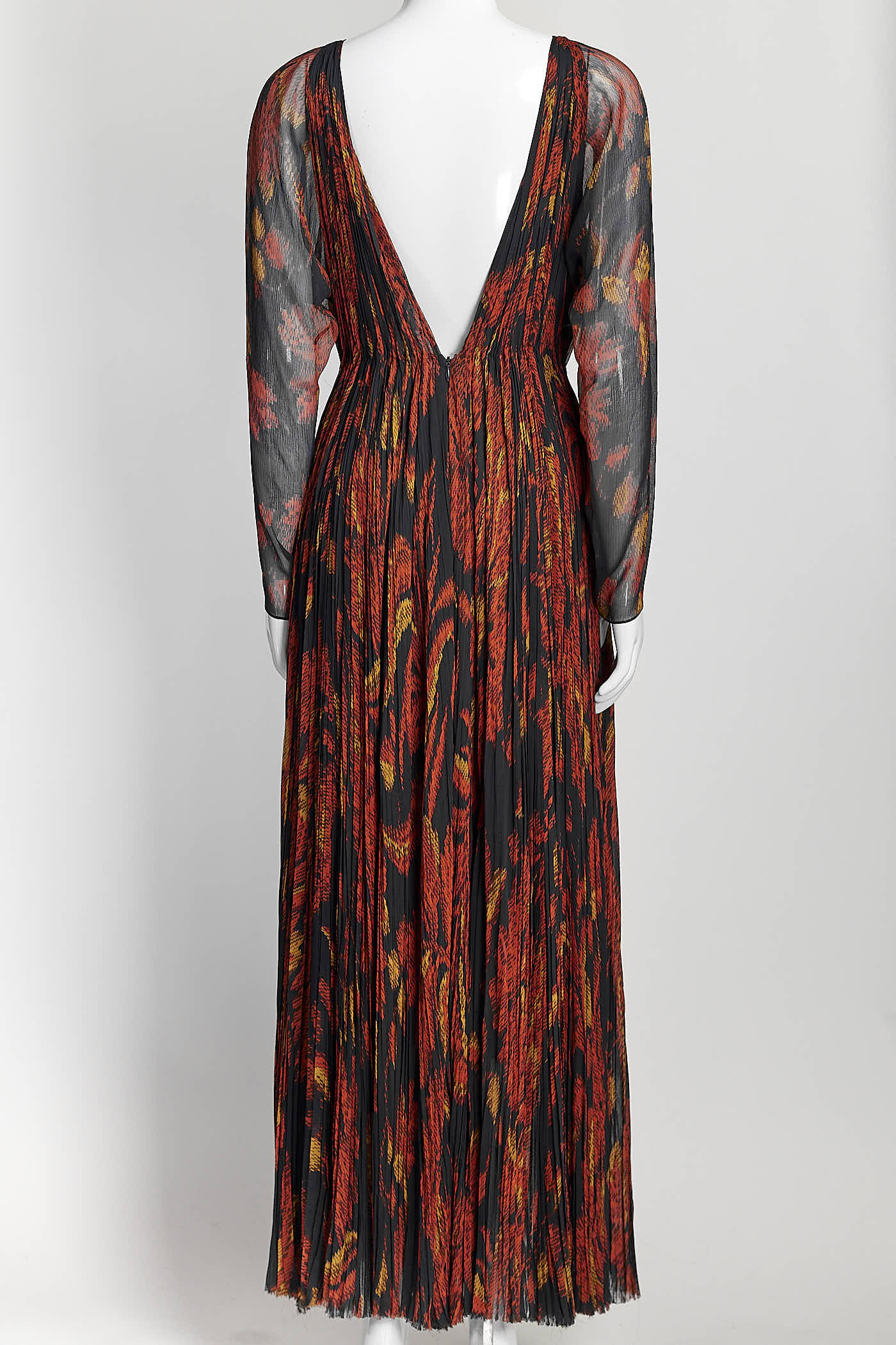 Thakoon Orange/Black Silk Dress 2