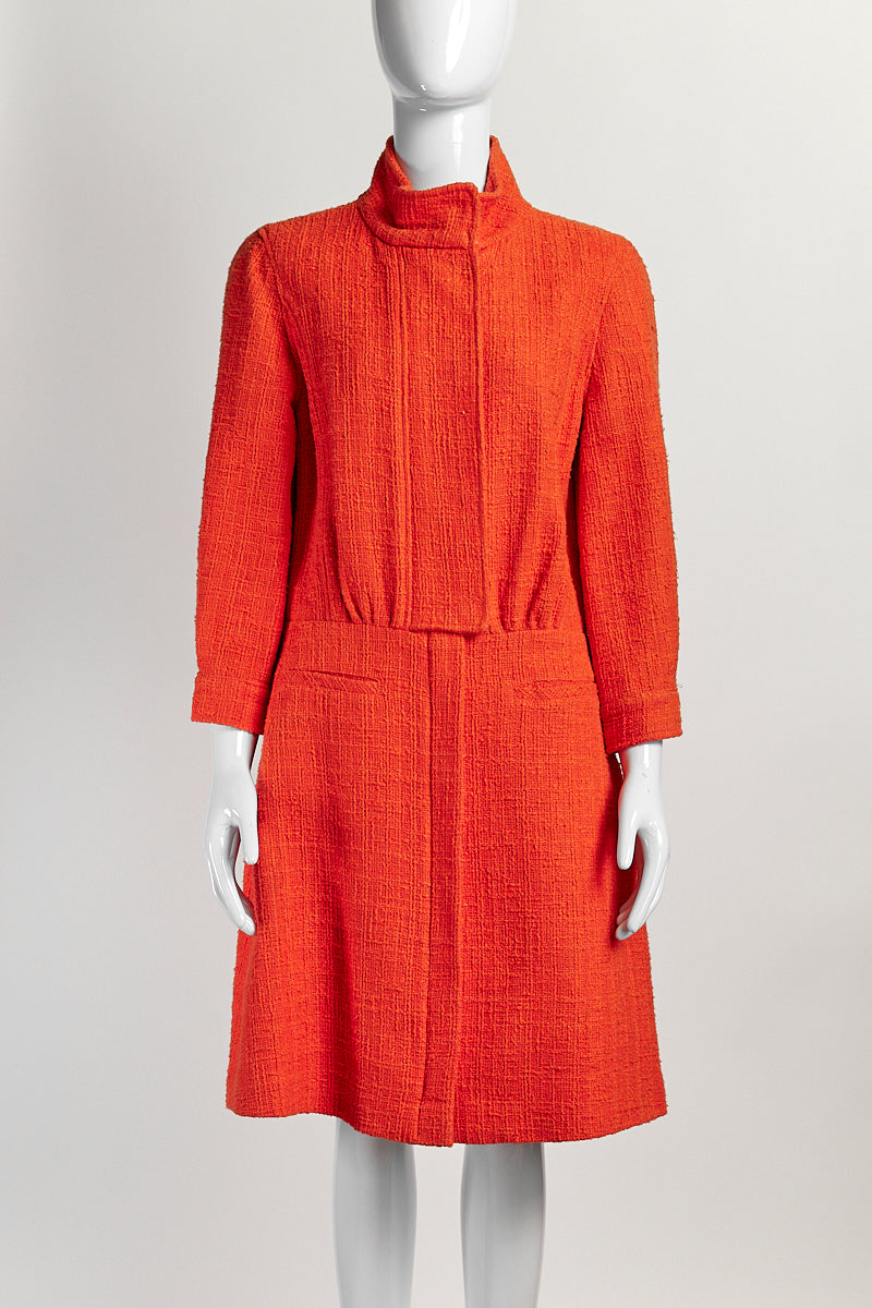 Tibi Red Cotton Dress 6