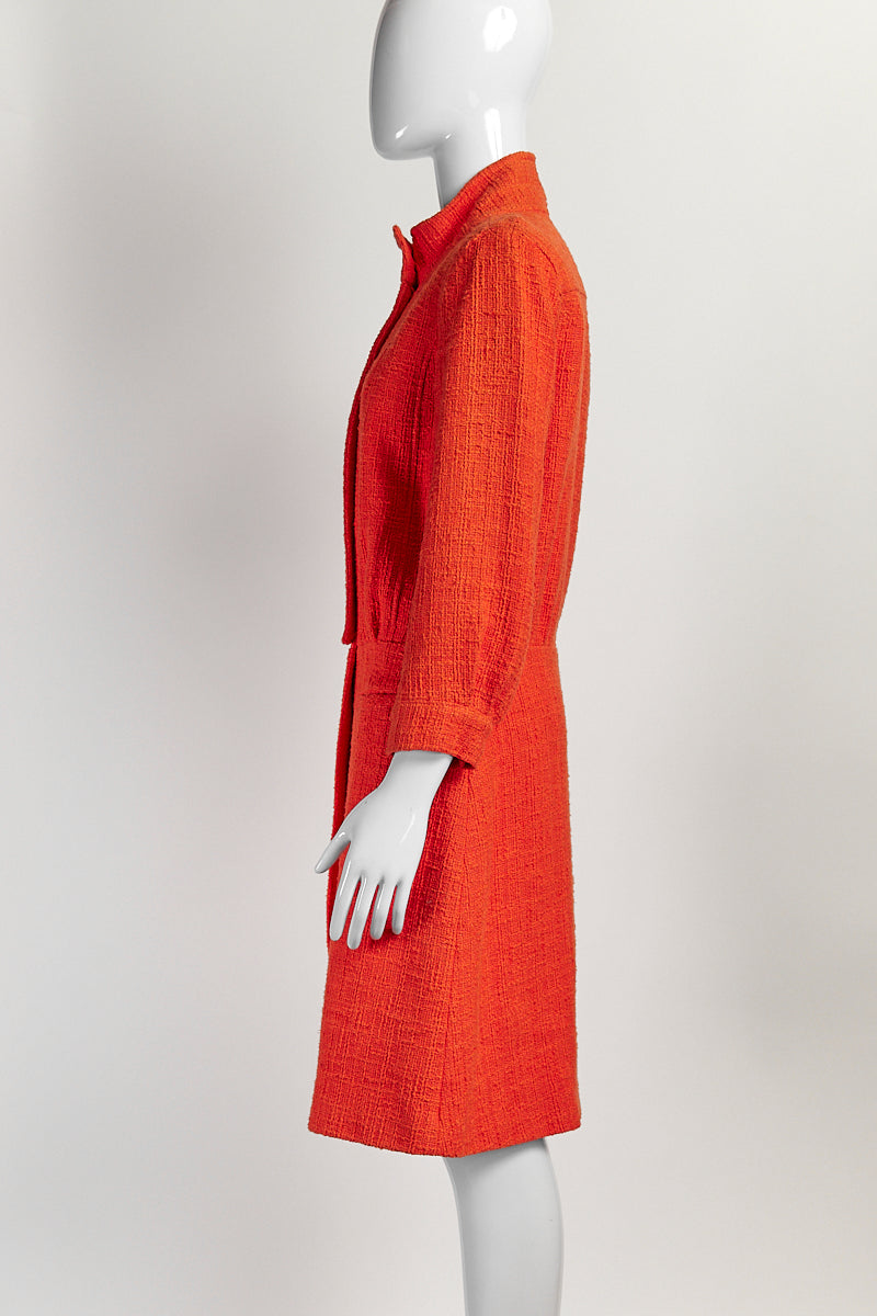 Tibi Red Cotton Dress 6