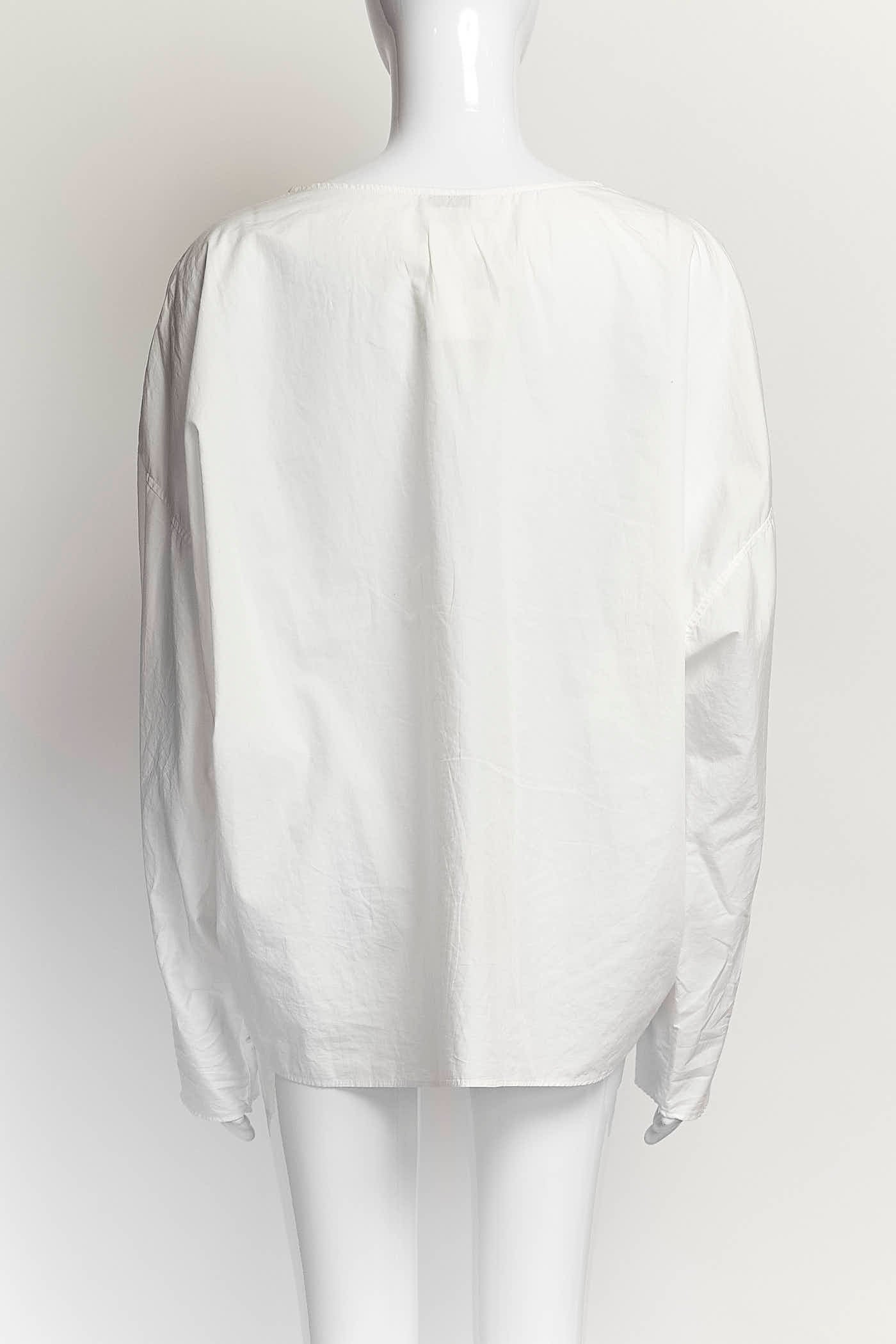 Toteme White Cotton Blouse M