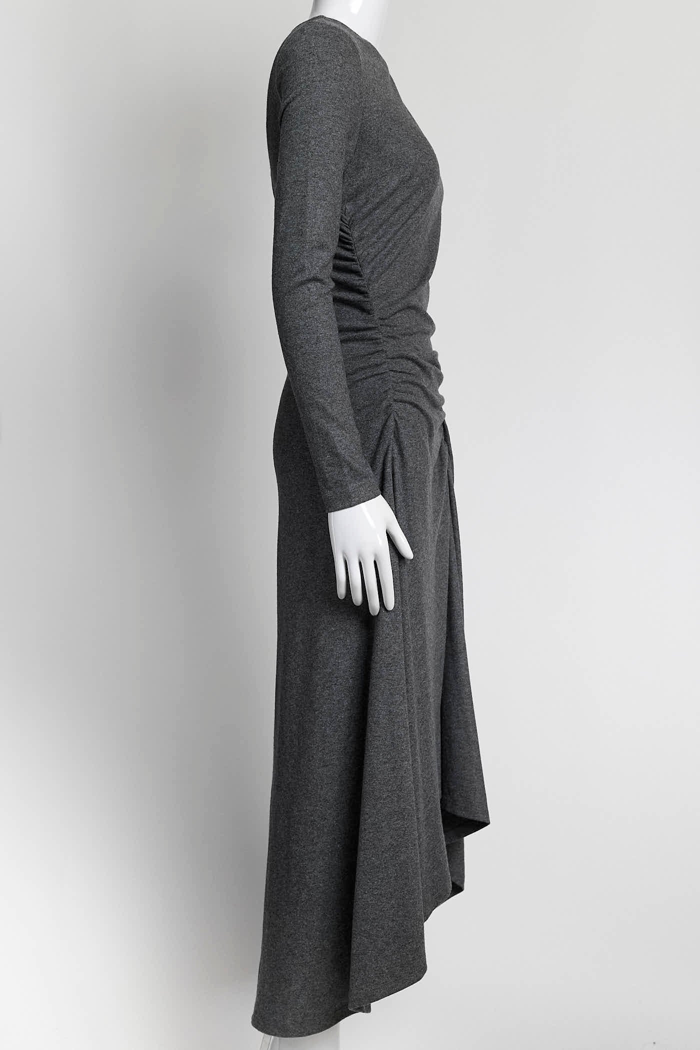 Veronica Beard Grey Ruched Dress XS