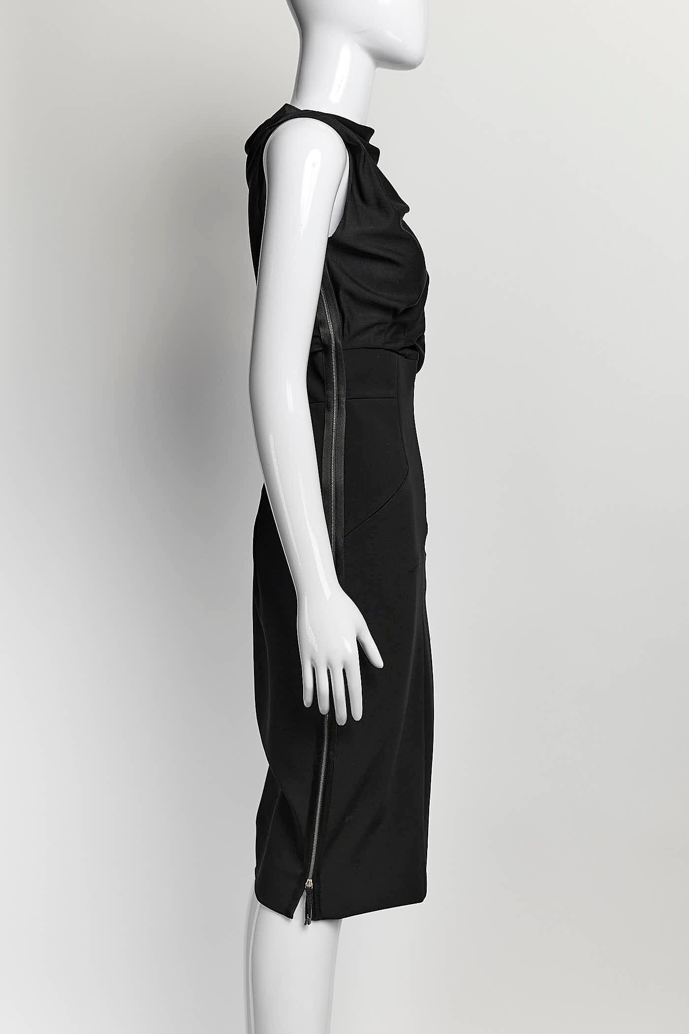 Victoria Beckham Black Dress UK10