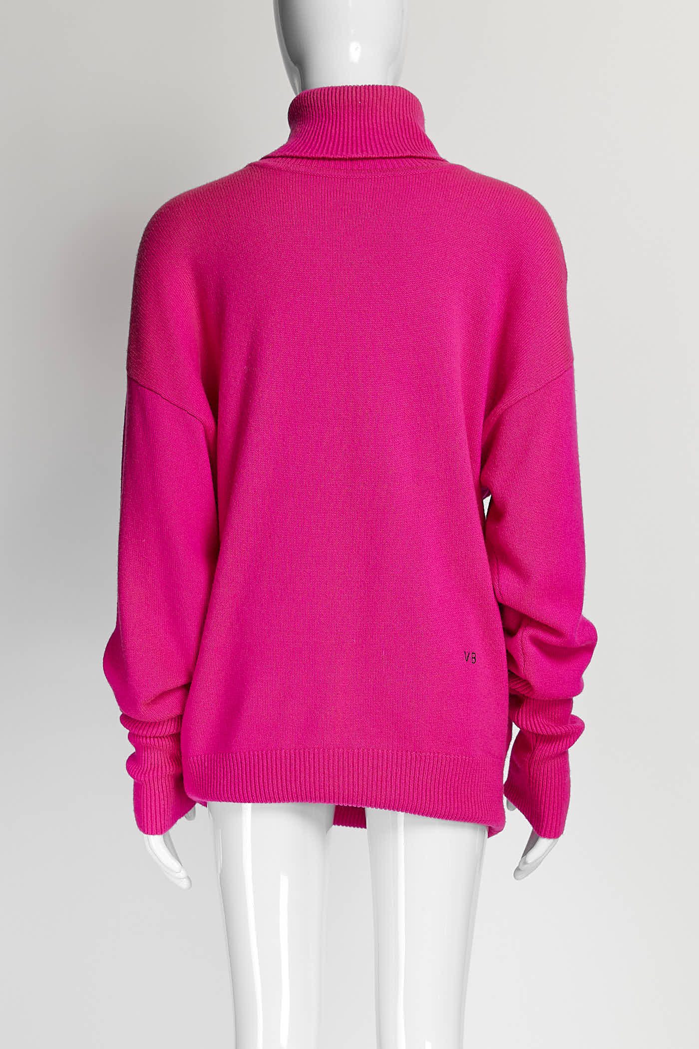 Victoria Beckham Pink Turtleneck Sweater 3