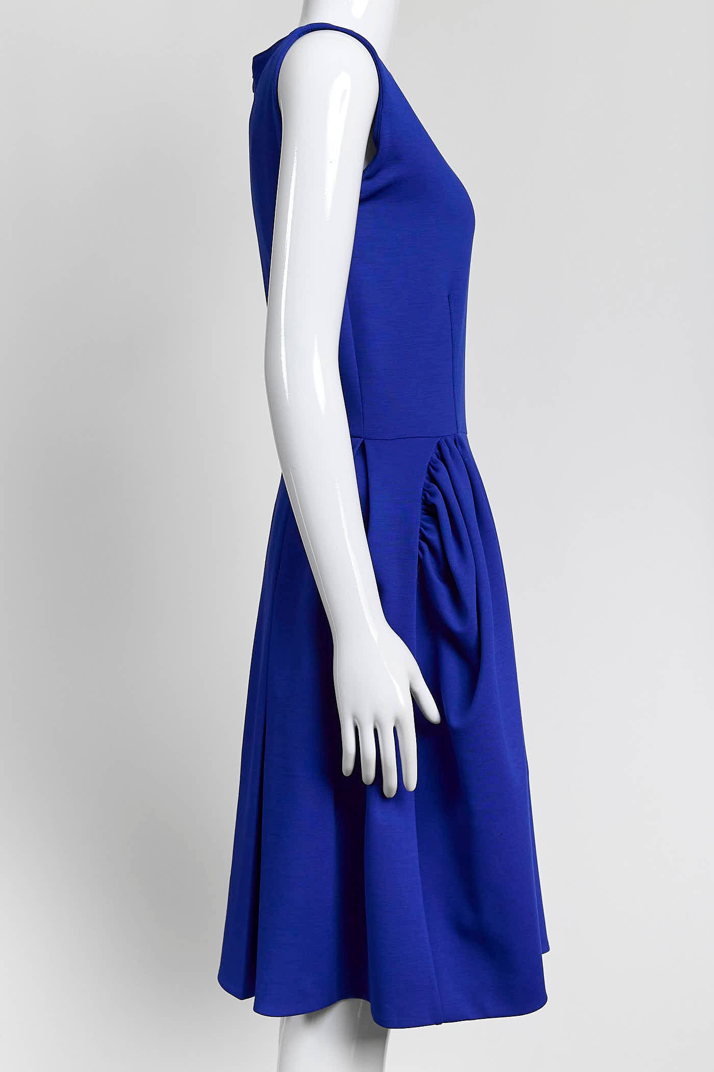 Yves Saint Laurent Blue Sleeveless Dress 40