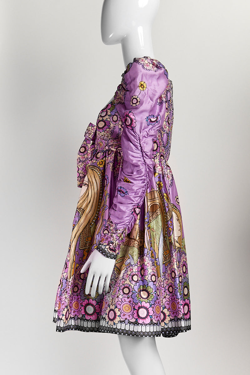 Zimmermann Cosmic Twist Front Mini Dress AU2